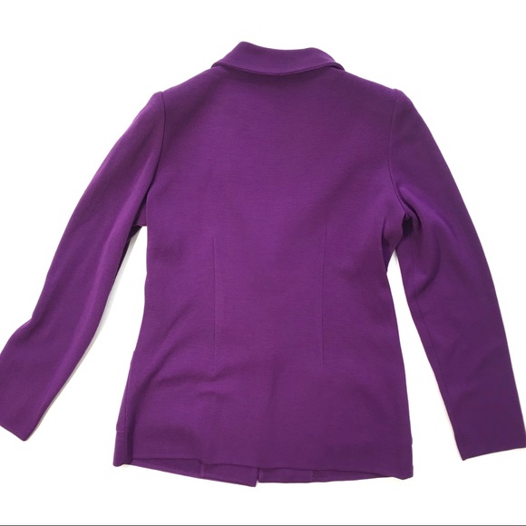 Misook Textured Ribbed Button Front Blazer… - Picture 2 of 7